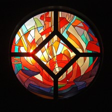 Goodfellow AFB Chapel, Altar: Jeff G. Smith, Architectural Stained Glass, Inc., Texas
