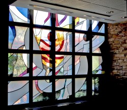 Oncology Center, St. Vincent Hospital, Indianapolis: Jeff G. Smith, Architectural Stained Glass, Inc.
