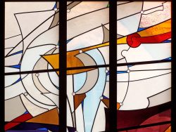 Detail: First Congregational Church, Boulder: Jeff G. Smith, Architectural Stained Glass, Inc.
