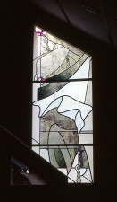 Hummingbird Window; Jeff G Smith, Architectural Stained Glass, Inc.; Fort Davis, Texas