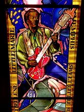 Hard Rock Cafe, Architectural Stained Glass, Chuck Berry