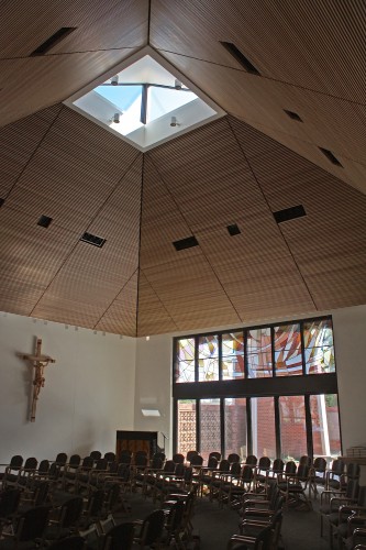 Chapel interior with 