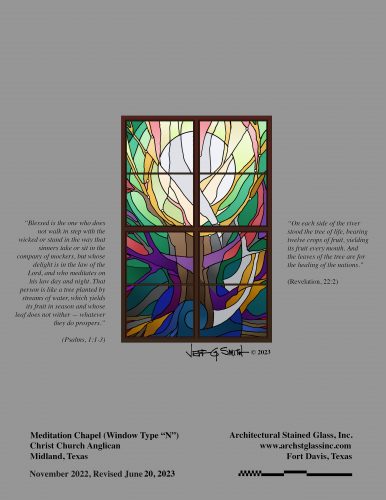 Prayer Chapel Window: 