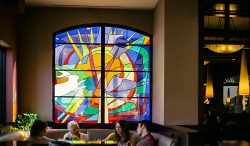 Richard Walker's Pancake House Architectural Stained Glass, Inc.